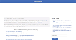 Desktop Screenshot of mattgadient.com